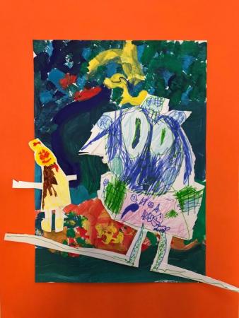 Skřítkové ve studených a teplých barvách