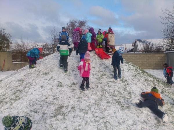 Bobování na kopečku